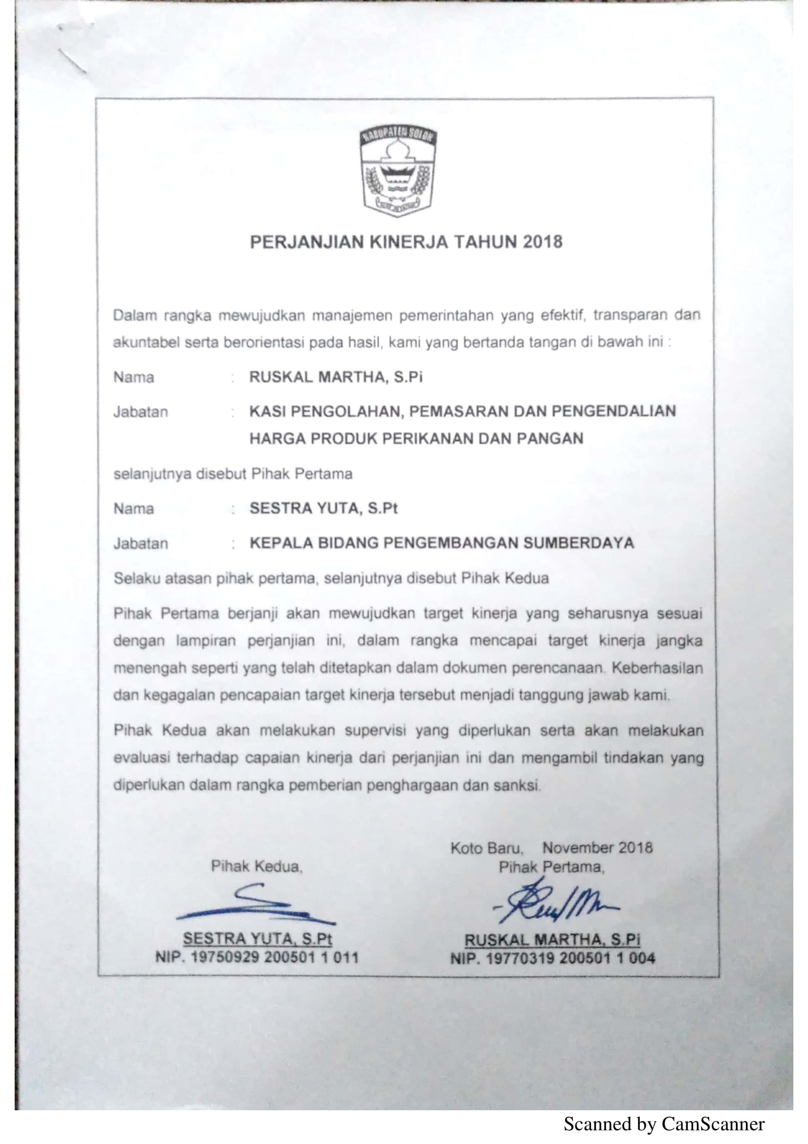 Perjanjian Kerja DPP 25