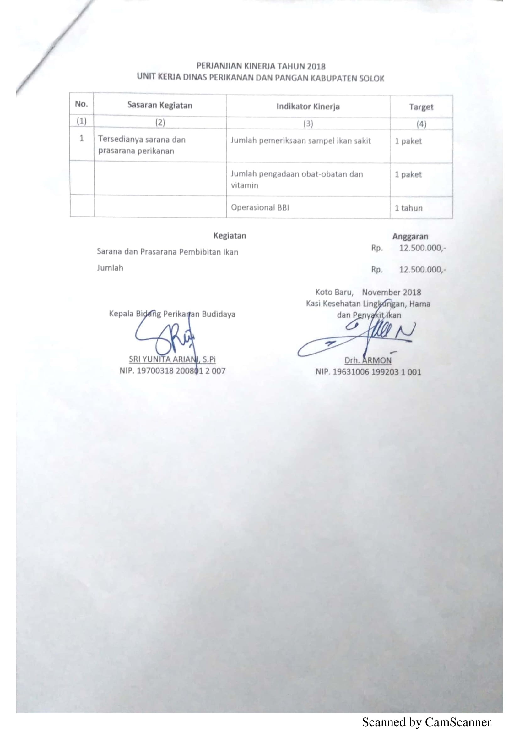 Perjanjian Kerja DPP 30