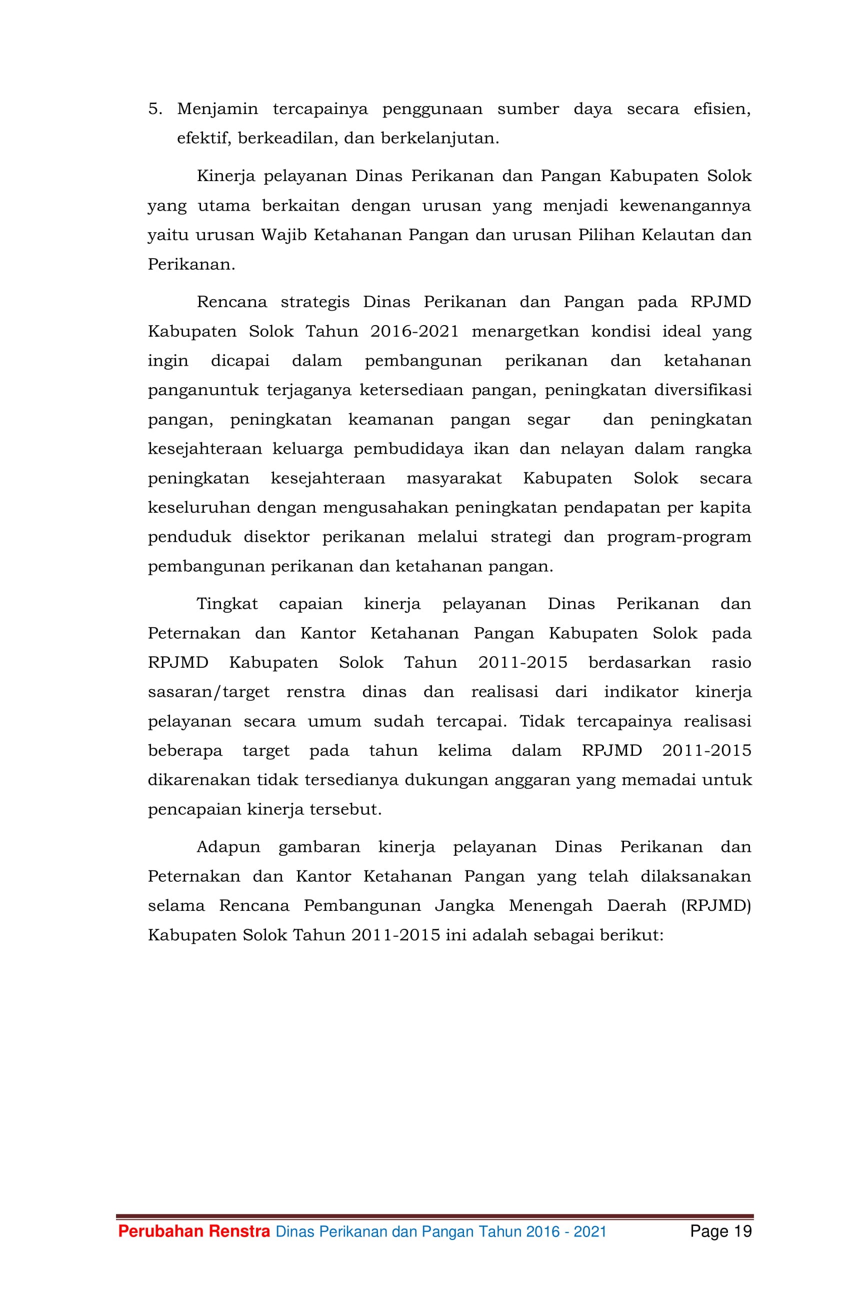Renstra DPP 2016-2021 31