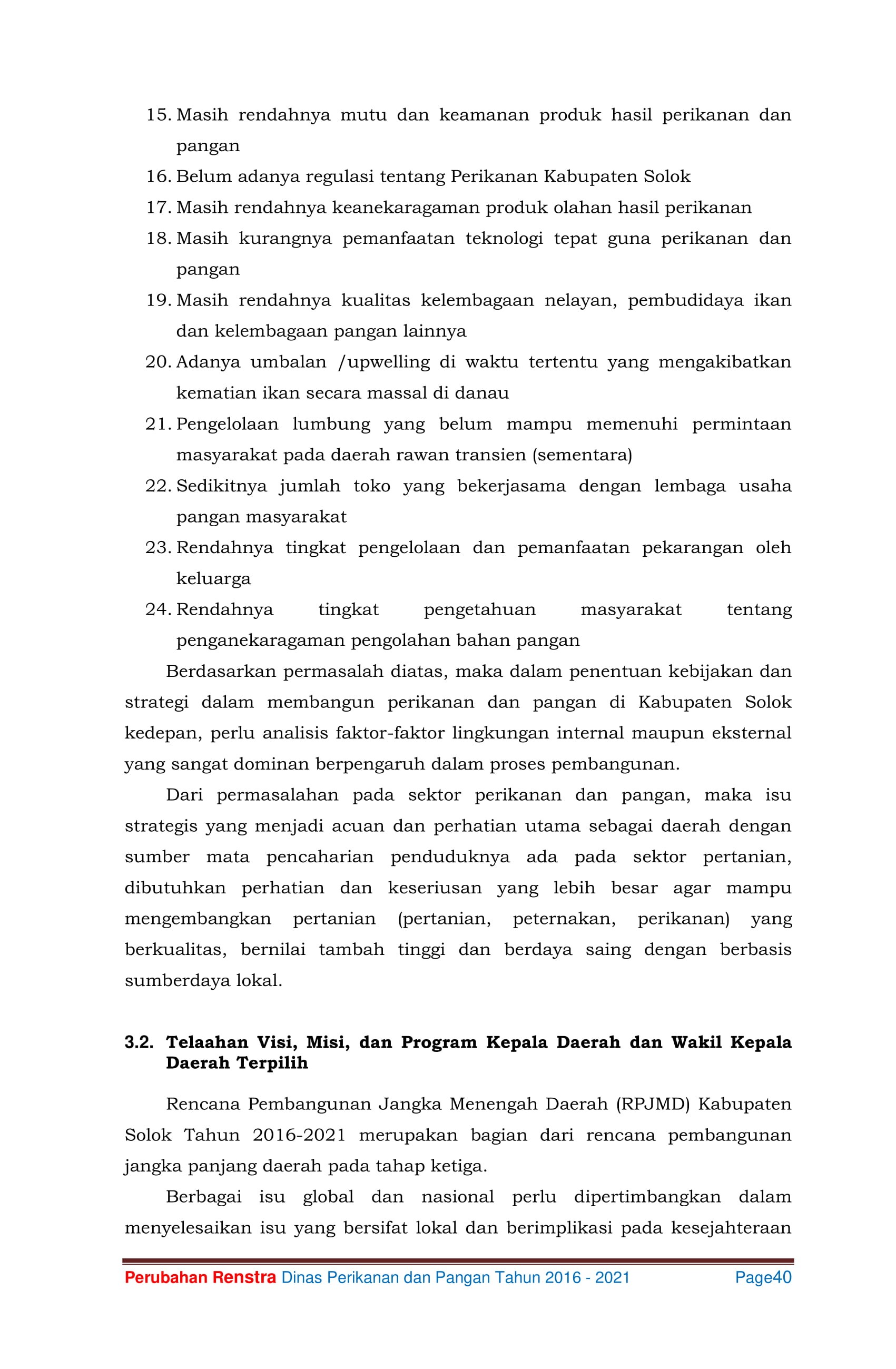 Renstra DPP 2016-2021 52