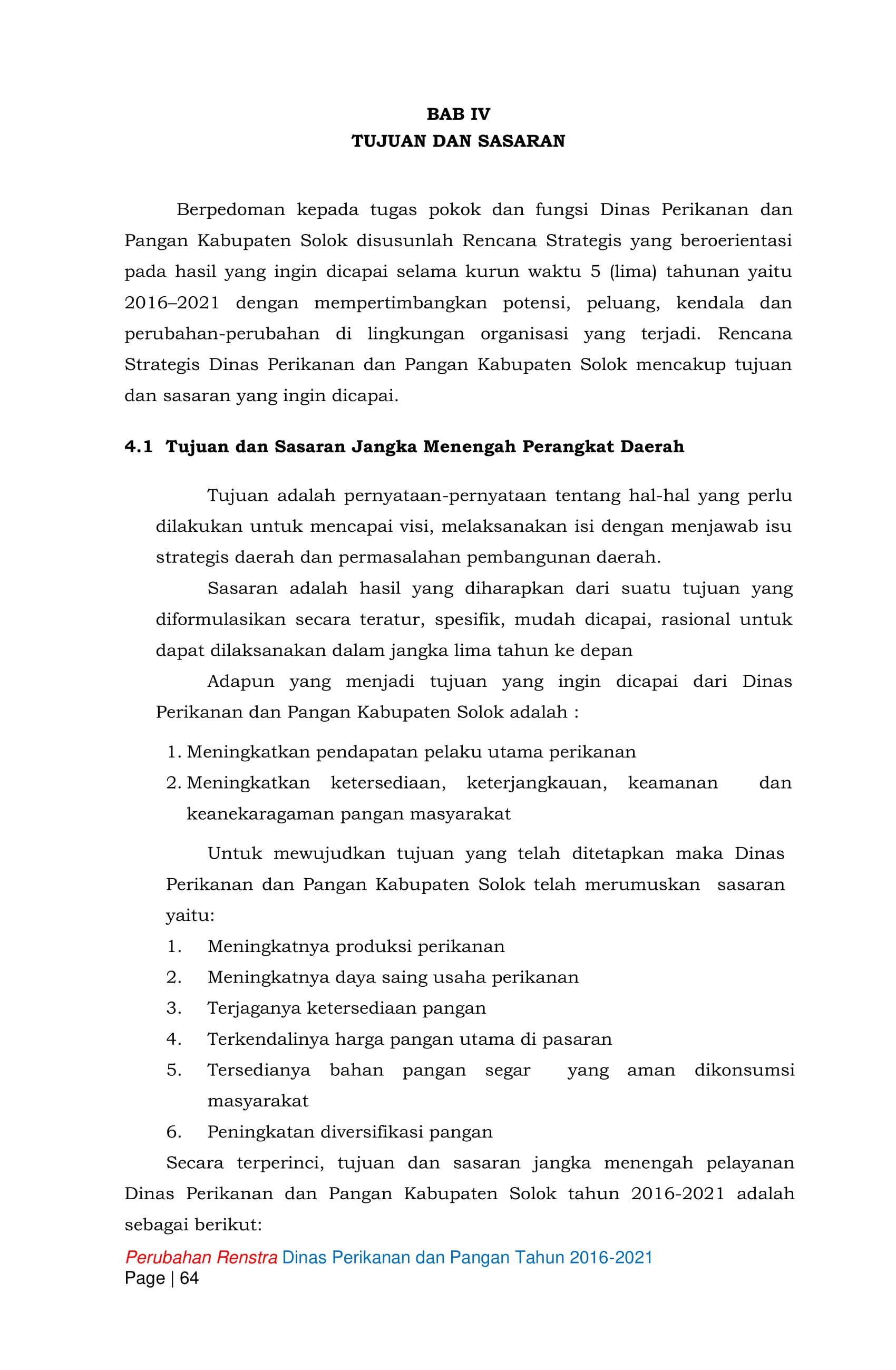 Renstra DPP 2016-2021 76