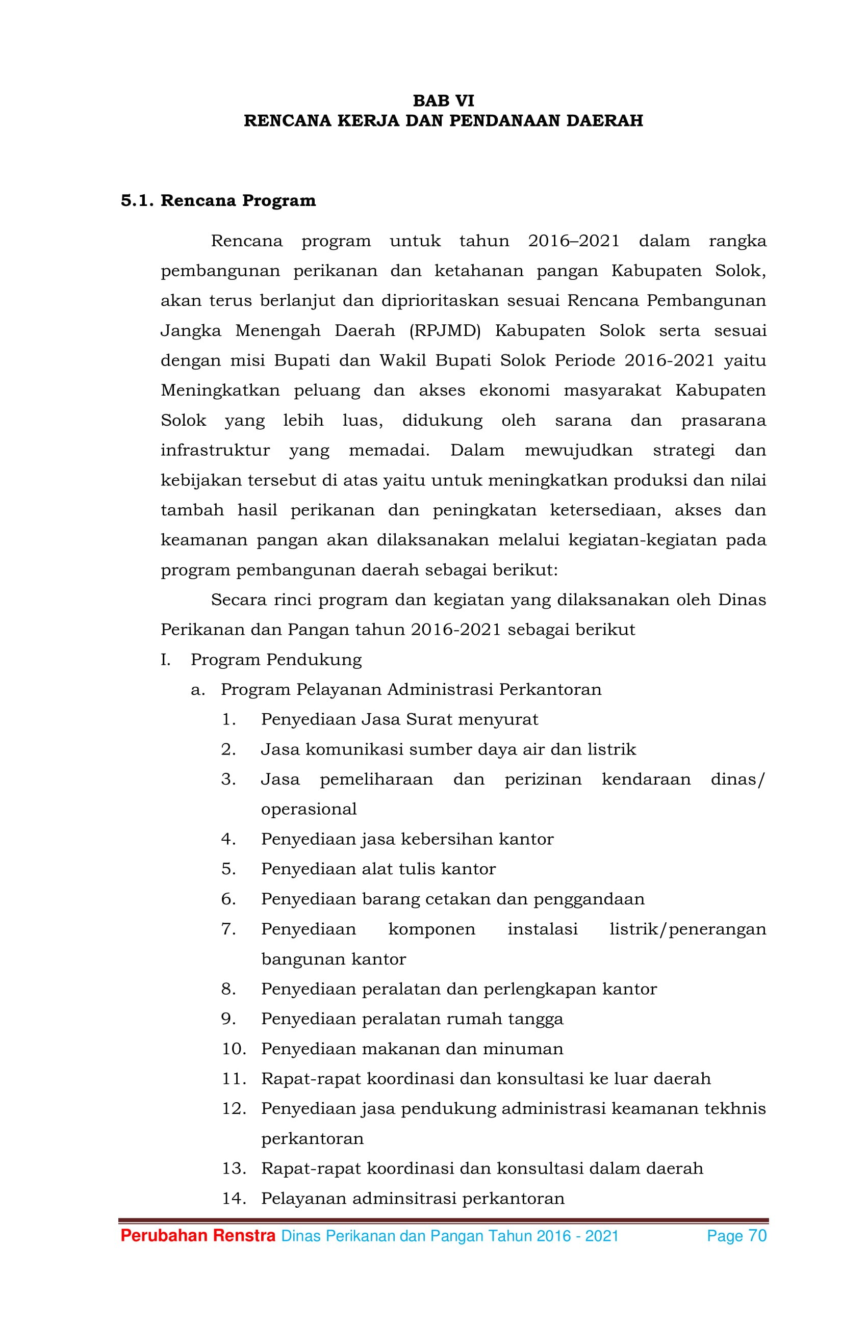 Renstra DPP 2016-2021 84