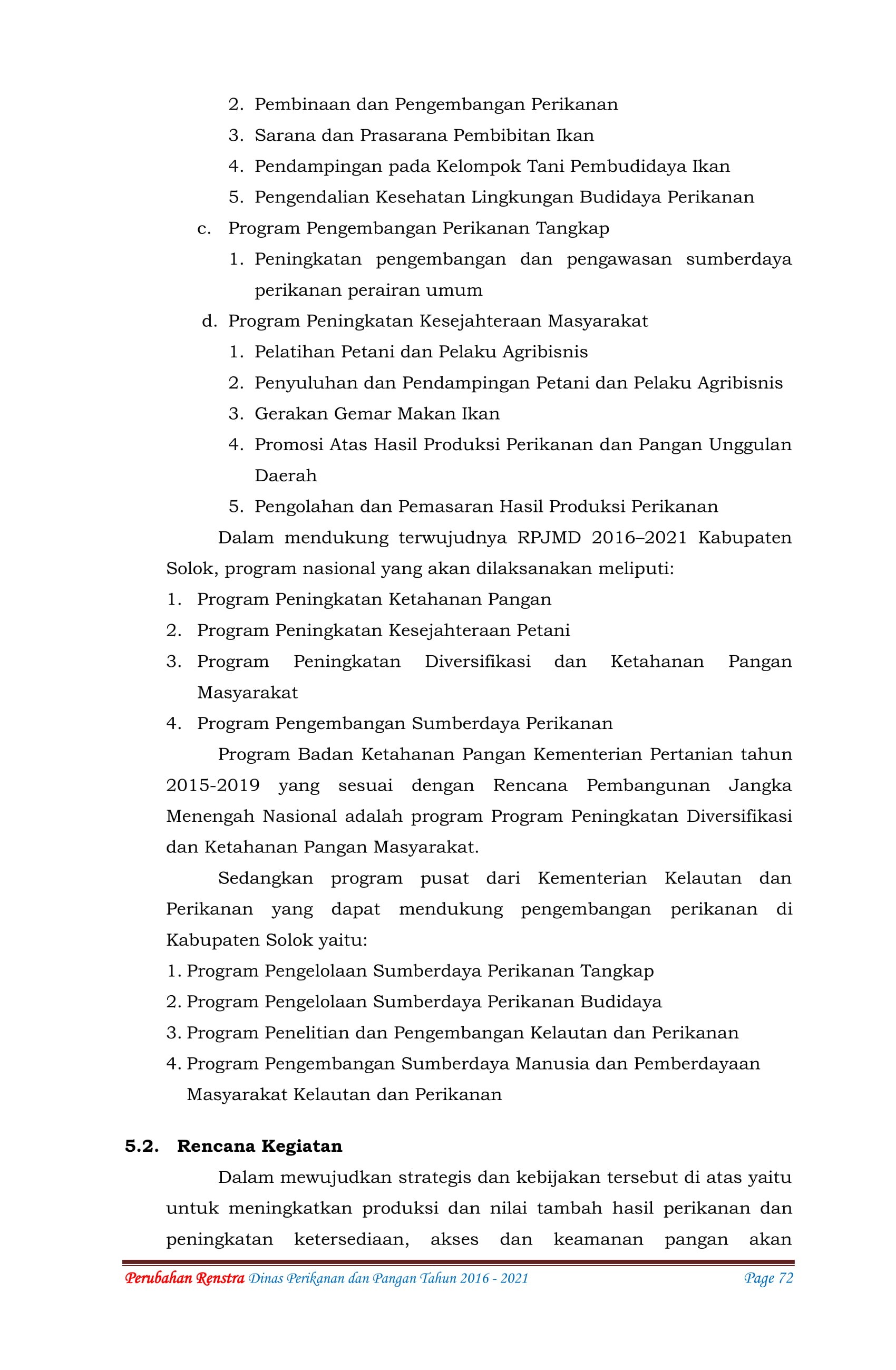 Renstra DPP 2016-2021 86