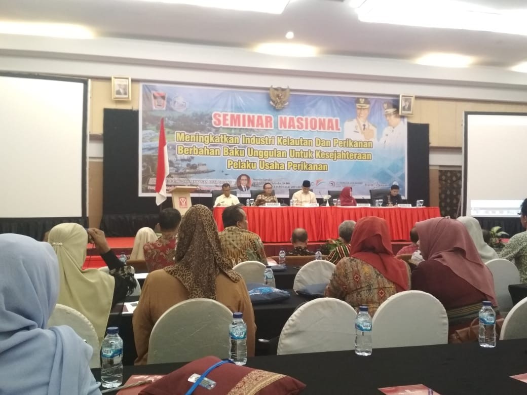 Seminar Nasional Meningkatkan Industri Kelautan dan Perikanan Berbahan Baku Unggulan Untuk Kesejahte