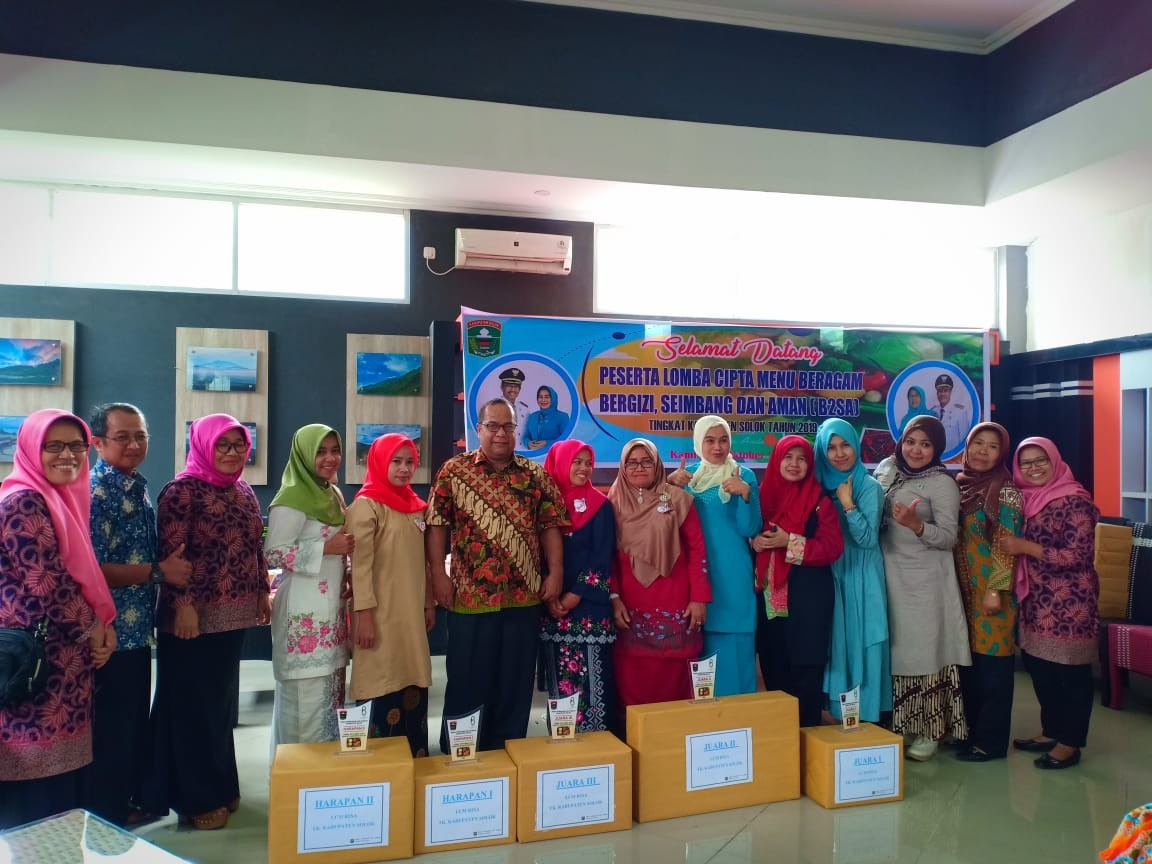 Hadiah  Pemenang Lomba Cipta Menu B2SA 