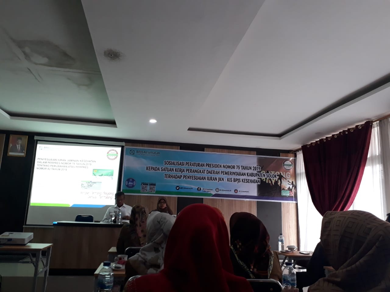 Sosialisasi Perpres No 75 Tahun 2019 di BPTP Sukarami