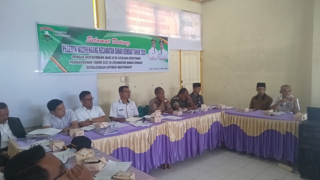Musrembang ke Kecamatan Danau Kembar