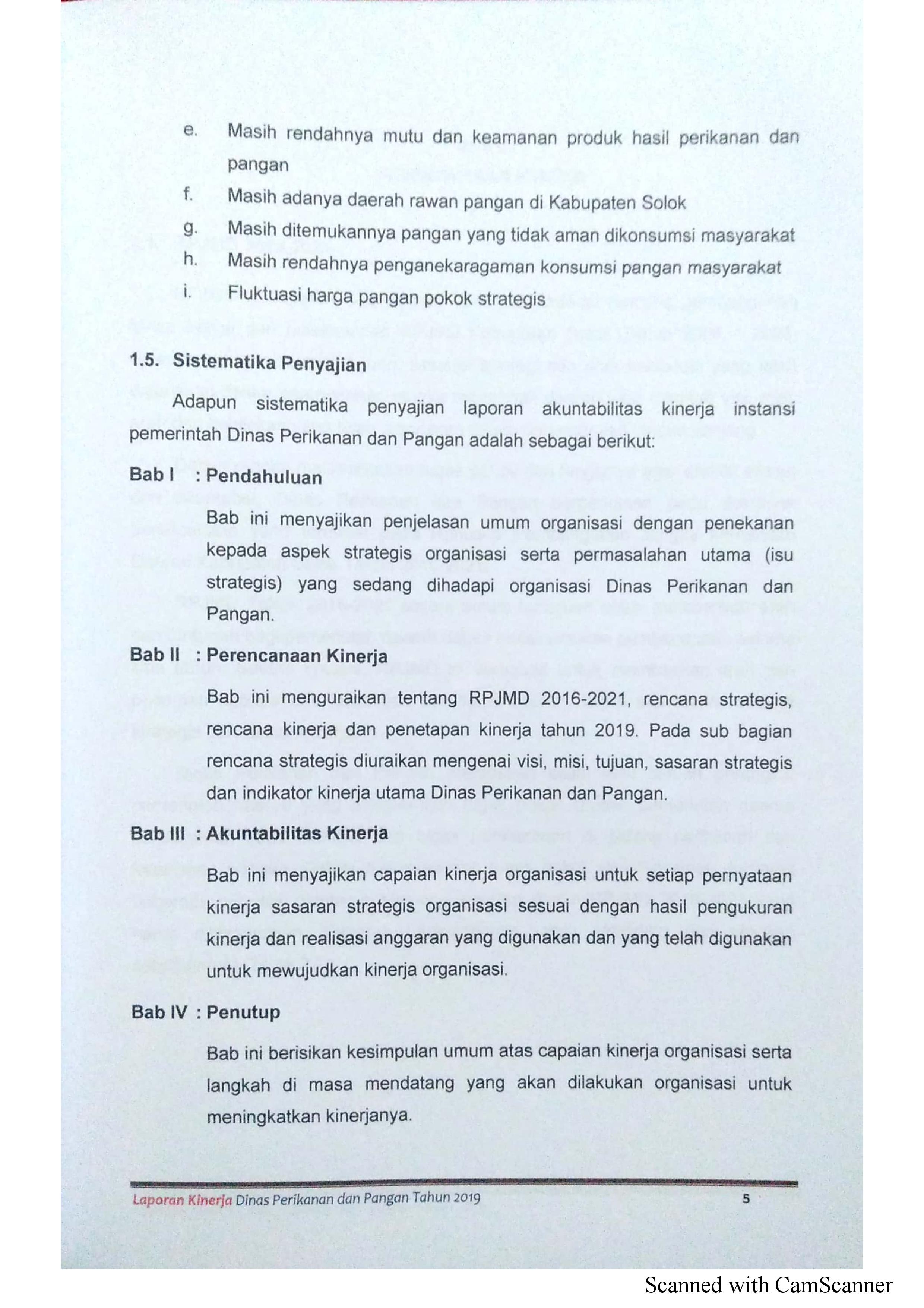 14. Laporan Kinerja Th 2019