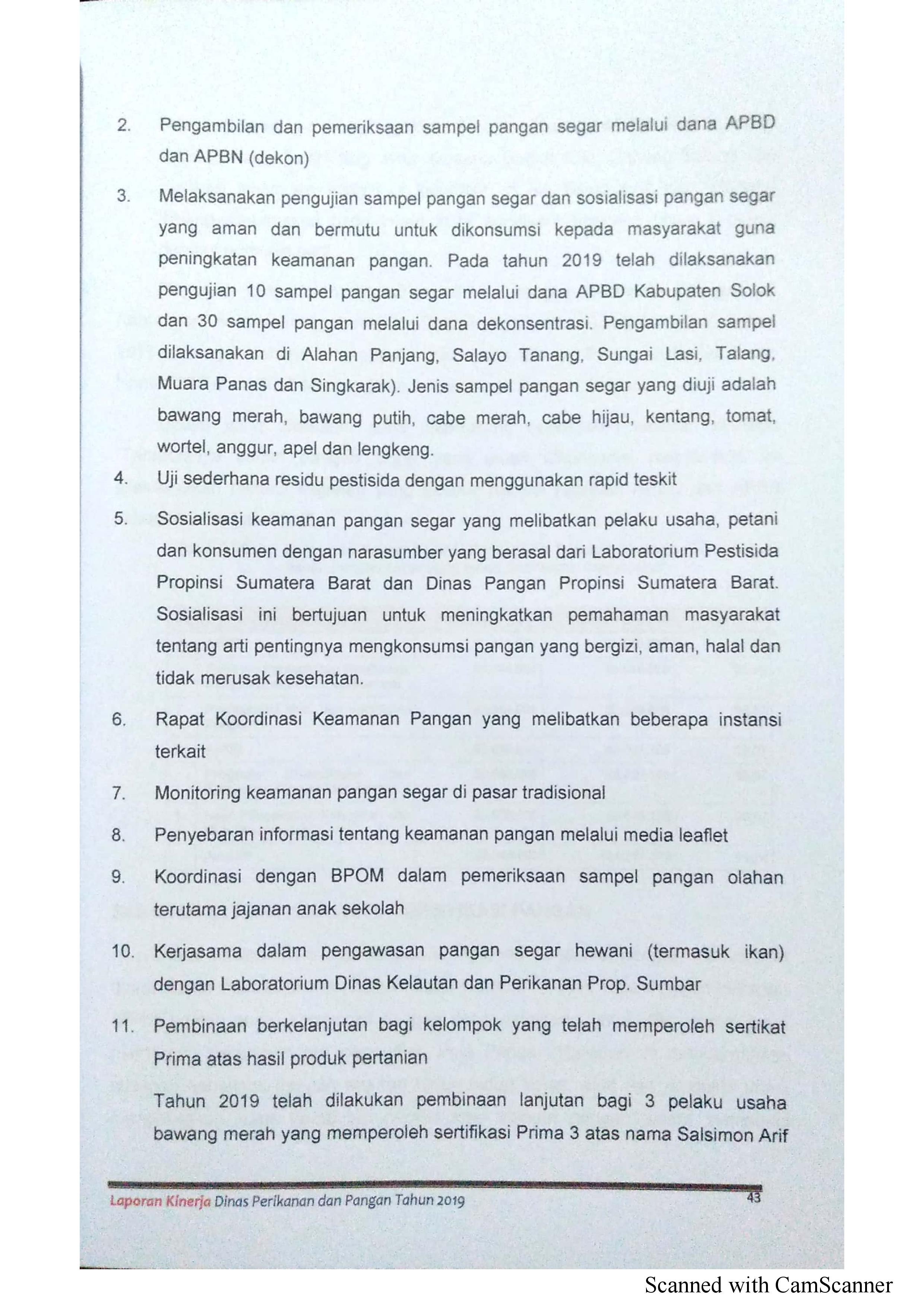 52. Laporan Kinerja Th 2019