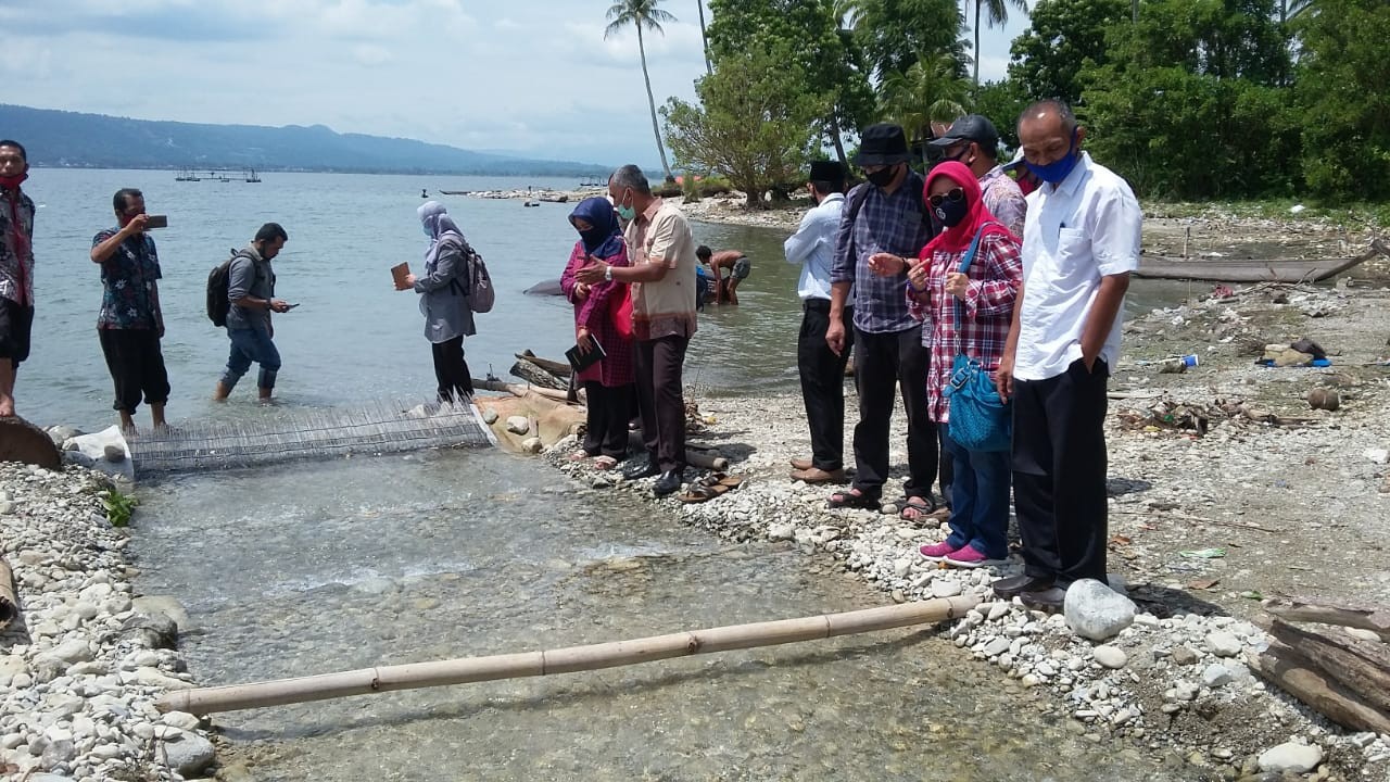Dalam rangka mendampingi Tim Peniliti Pusat Riset Perikanan Badan Riset Sumber Daya Manusia  Kelauta