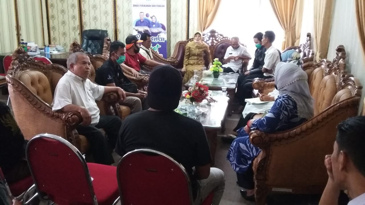 Sinkronisasi Kerjasama antara Dinas Perikanan dan Pangan Kabupaten Solok dengan Perikanan Budi daya 