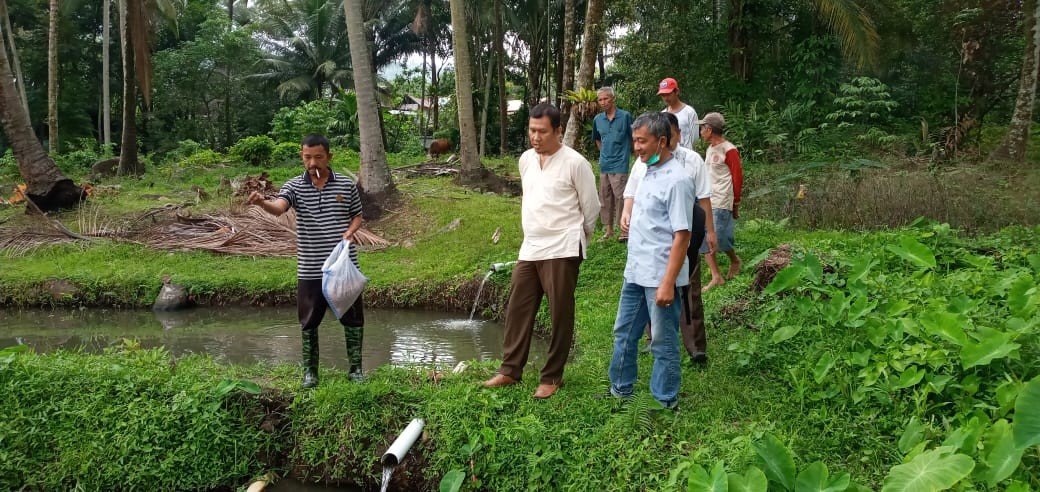 Monev Penerima Basapras ABT 2020 di kelompok bina Putra Mandiri dan Suluak di Nagari Koto sani
