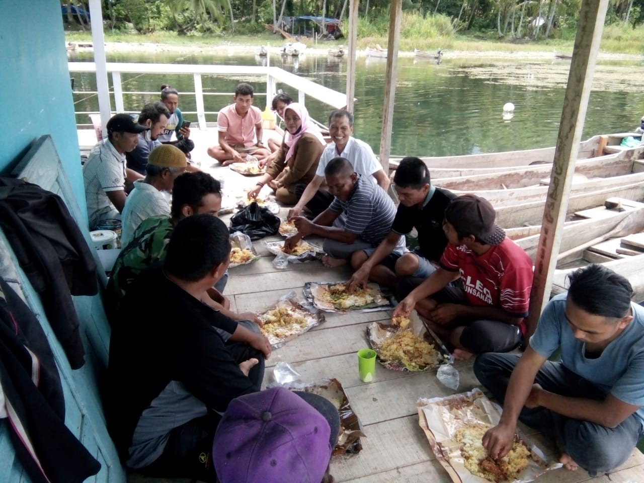 Menghadiri Pertemuan bulanan Kelompok Nelayan Cuparik, Paninggahan
