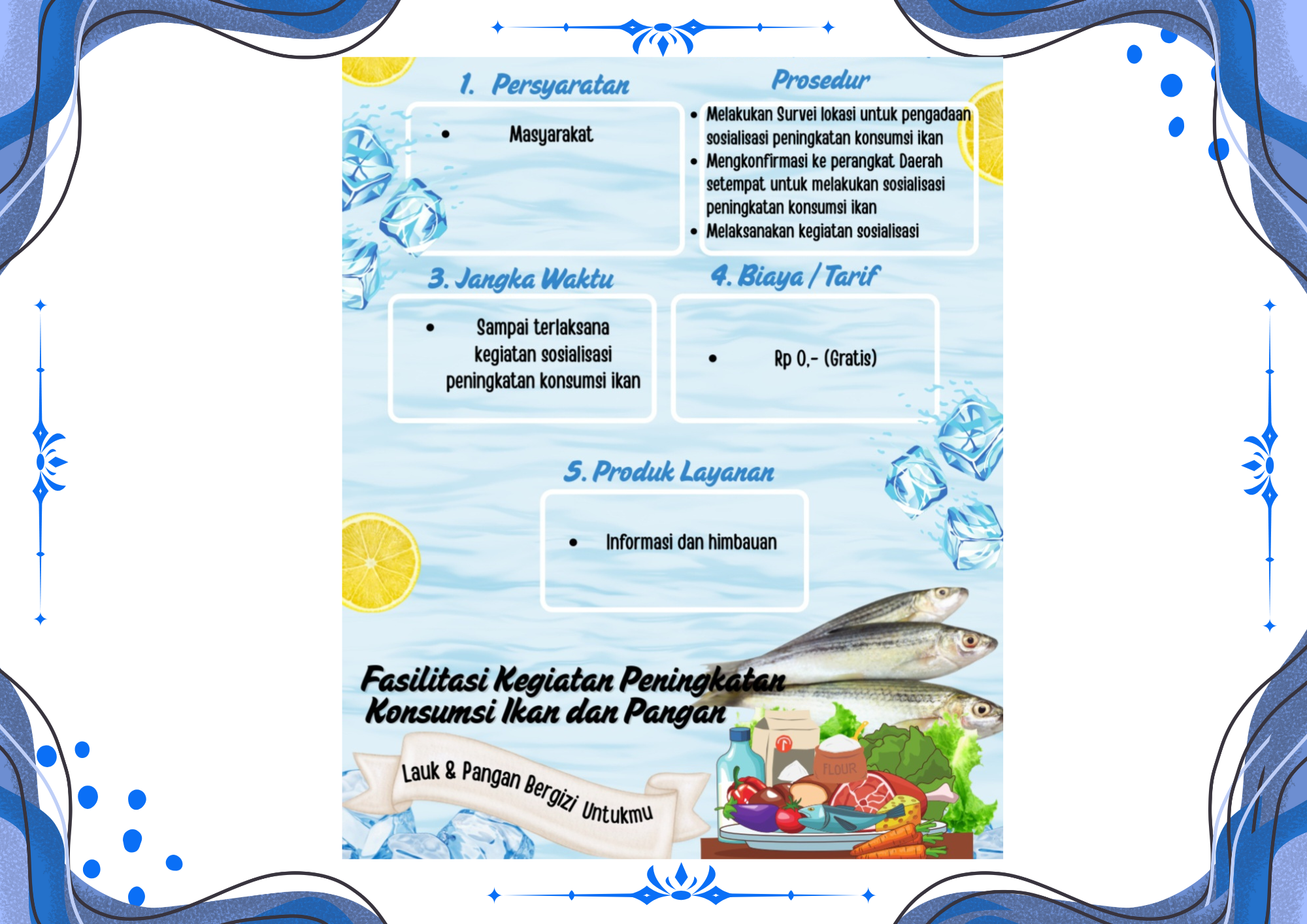 Fasilitasi Kegiatan Konsumsi Ikan dan Pangan