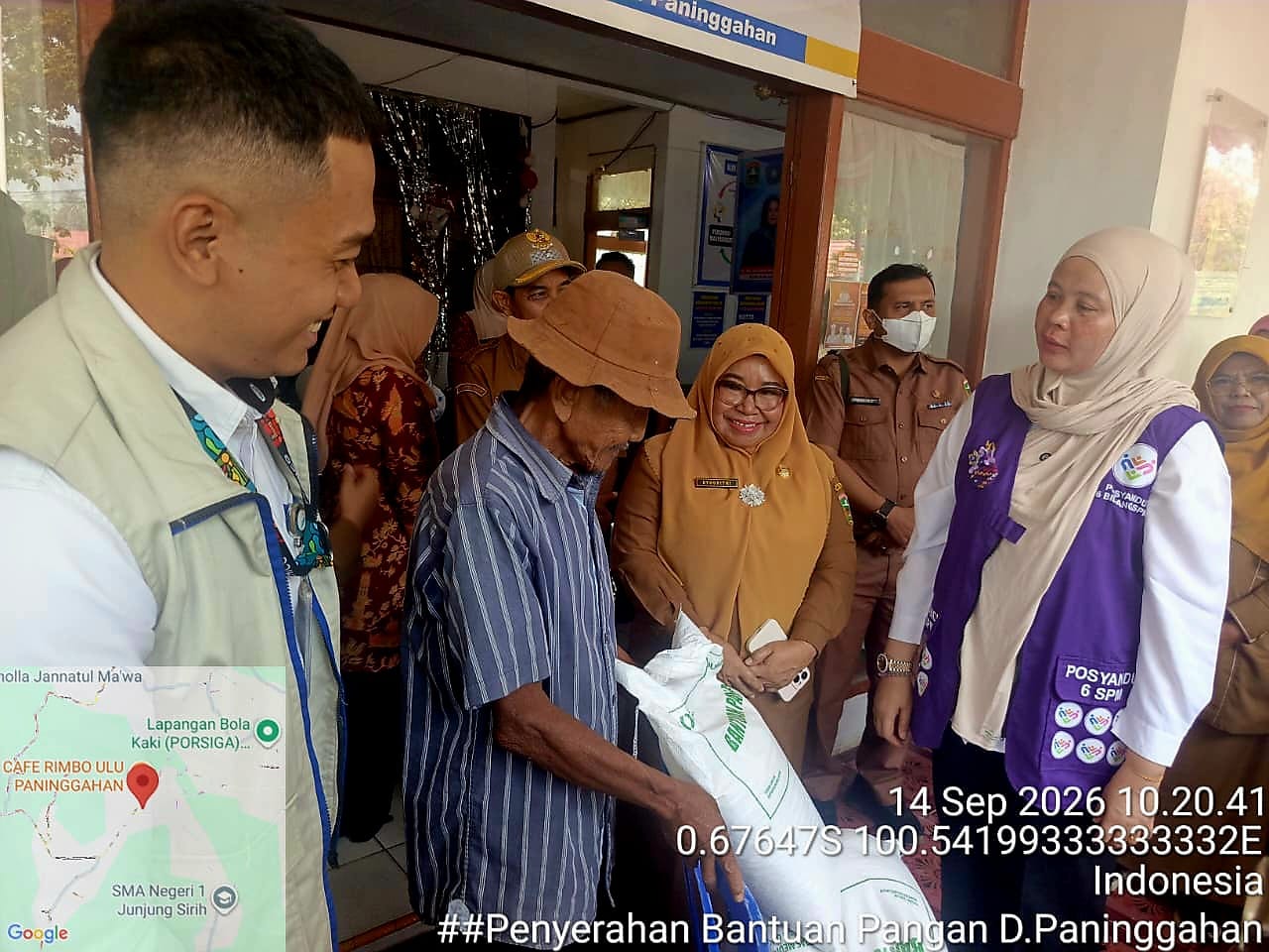 PENYERAHAN BANTUAN CADANGAN PANGAN PEMERINTAH (CPP)